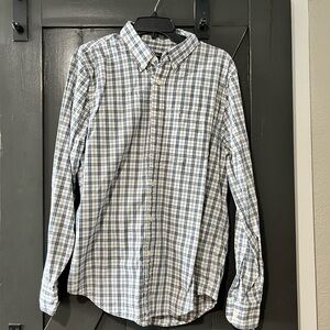Abercrombie & Fitch Men’s Plaid Long Sleeve Botton Down Shirt